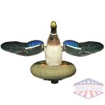 higdon outdoors xs splashing flasher mallard drake moving decoy 12v with timer