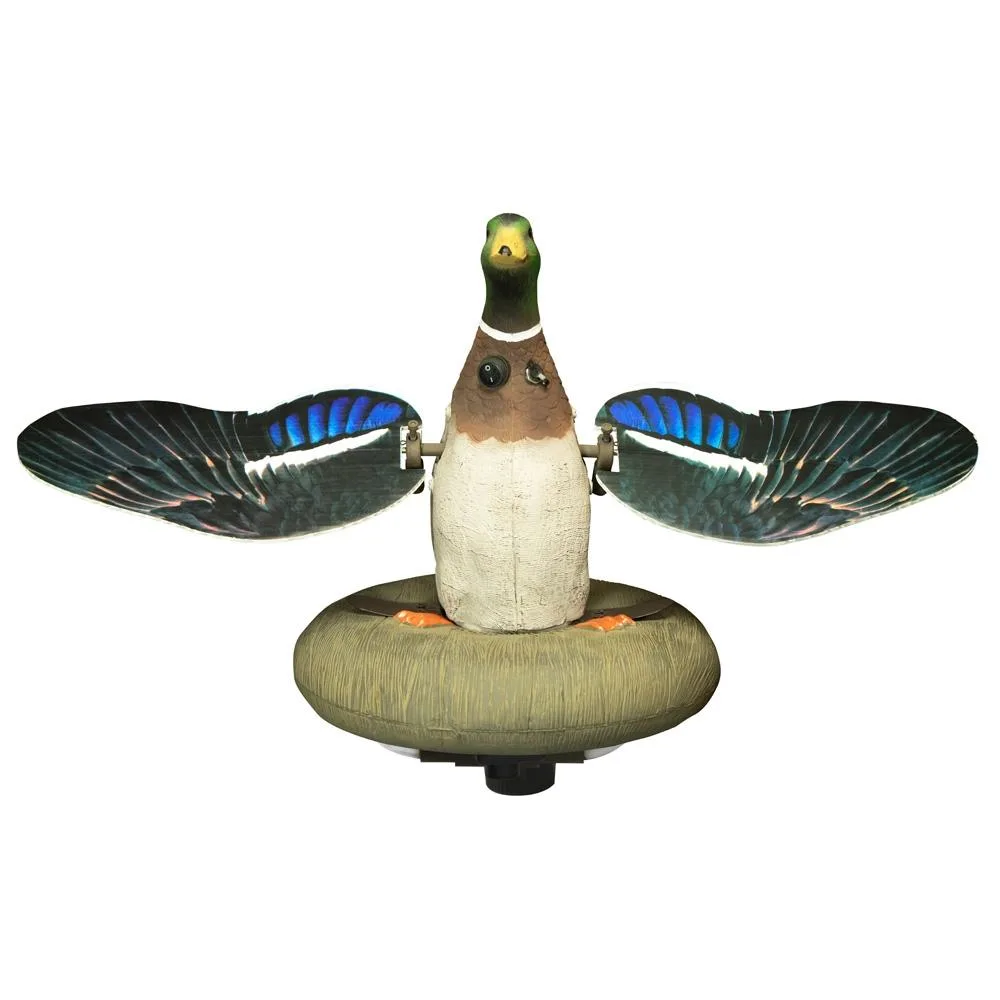 Higdon Outdoors Xs Splashing Flasher Mallard Drake Moving Decoy 12V With Timer Higdon outdoors xs splashing flasher mallard drake moving decoy 12v with timer