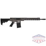 glfa ar-15 rifle .308 win 10rd magazine 18" stainless barrel 15" mlok rail tungsten/nitride finish