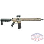 black rain ordnance bro spec 15 w/zerotech trace red dot rifle 5.56mm 30rd magazine(1) 16" barrel coyote finish