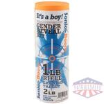 sonic boom exploding rifle target - gender reveal kit - boy