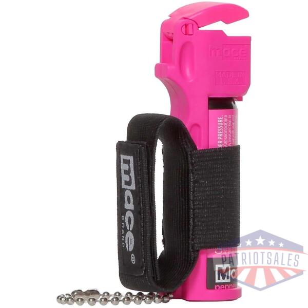 mace jogger sport pepper spray 18 grams 12' range - hot pink