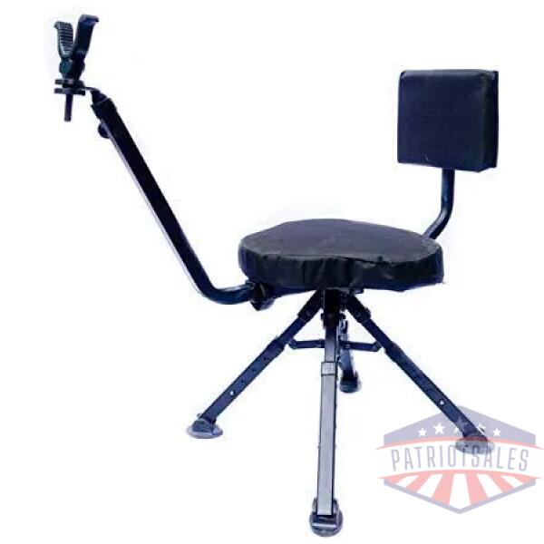 benchmaster four leg ground blind chair shooting chair