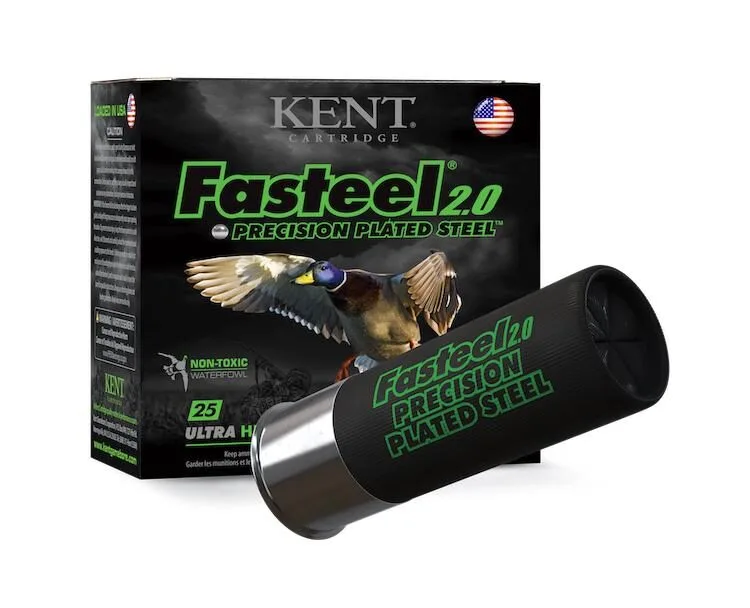 Https3A2F2Fmedia.chattanoogashooting.com2Fimages2Fproduct2Fkik122Fs3042Fkik122Fs302_12 Kent fasteel 2. 0 shotshells 12 ga 2-3/4" 1-1/16oz 1550 fps #4 25/ct - image 1