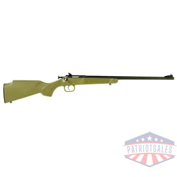 crickett "my first rifle" .22 lr 16" barrel synthetic stock- desert tan