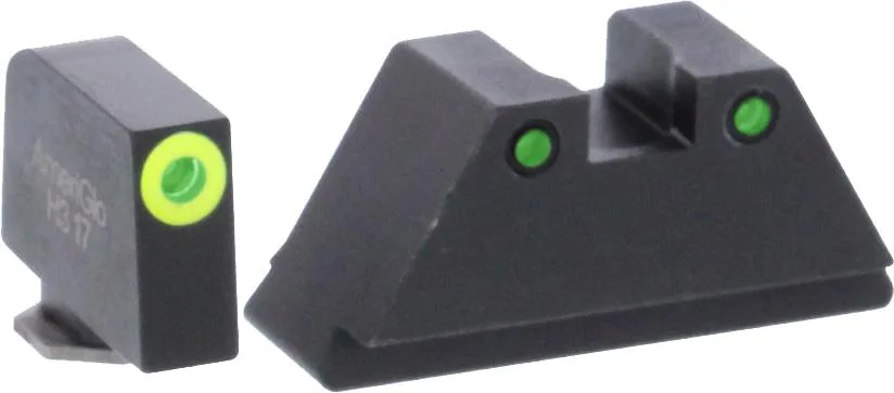 Green Tritium Limegreenlumi Rnd Outline .315/Black .394 For Glock Tall Supp Green tritium limegreenlumi rnd outline. 315/black. 394 for glock tall supp