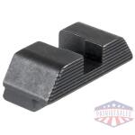 ameriglo specialty rear sight for glock serrated black protector