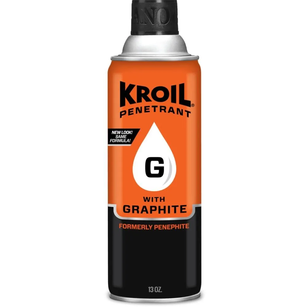 Kroil Original Penetrant With Graphite Aerosol - 13 Oz Kroil original penetrant with graphite aerosol - 13 oz