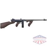 auto ordinance 1927a1-1c light weight deluxe rifle .45 auto 20rd stick magazine 18"  barrel walnut grain poly furniture
