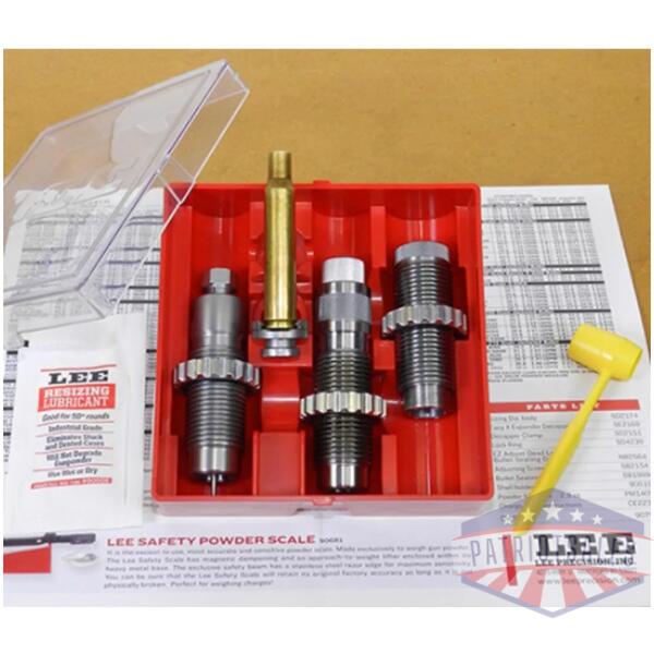 lee pacesetter 3-die rifle set .375 h&h