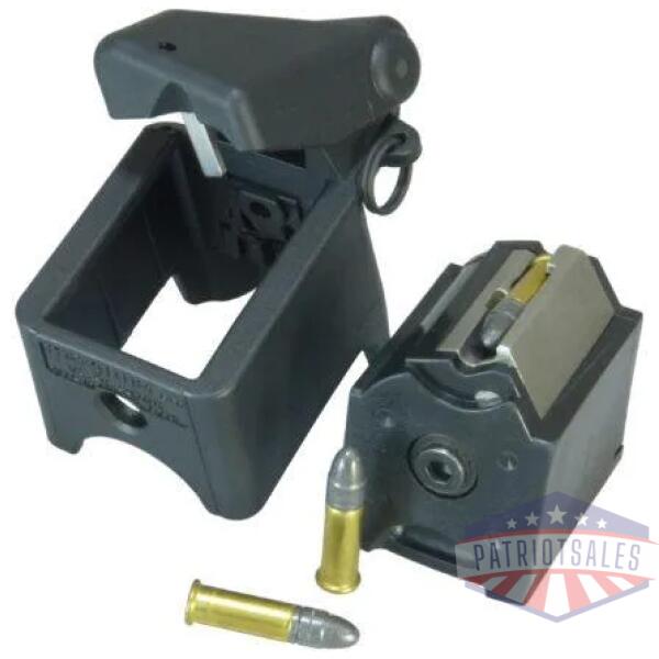 maglula ruger factory 10/22 bx .22lr lula mag loader & unloader set black