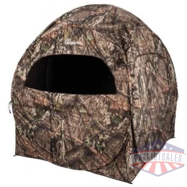 ameristep doghouse run & gun spring steel ground blind 55x55x61h