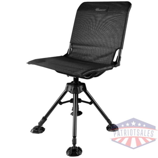 ameristep 360 silent swivel blind chair black
