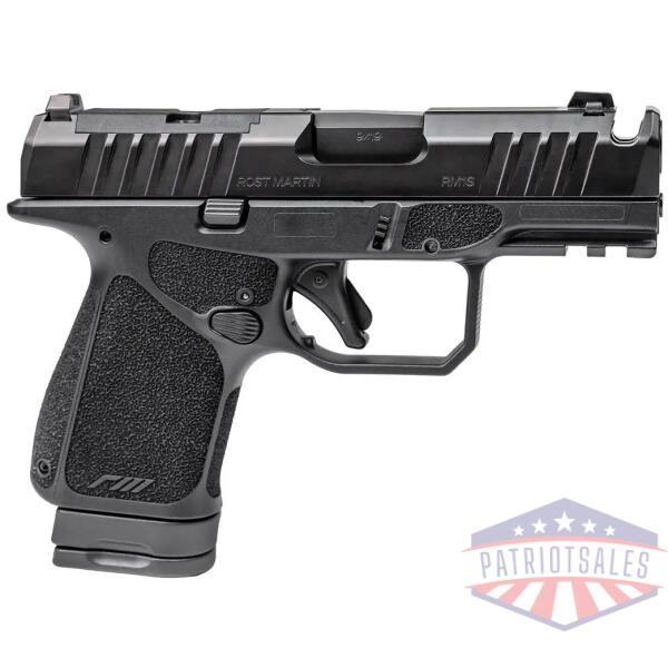 rost martin rm1s comp handgun 9mm luger 10rd magazines(2) 3.6" barrel black optic ready ca compliant