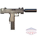 masterpiece arms defender mpa30t handgun 9mm luger 30rd magazine 4.5" threaded barrel black