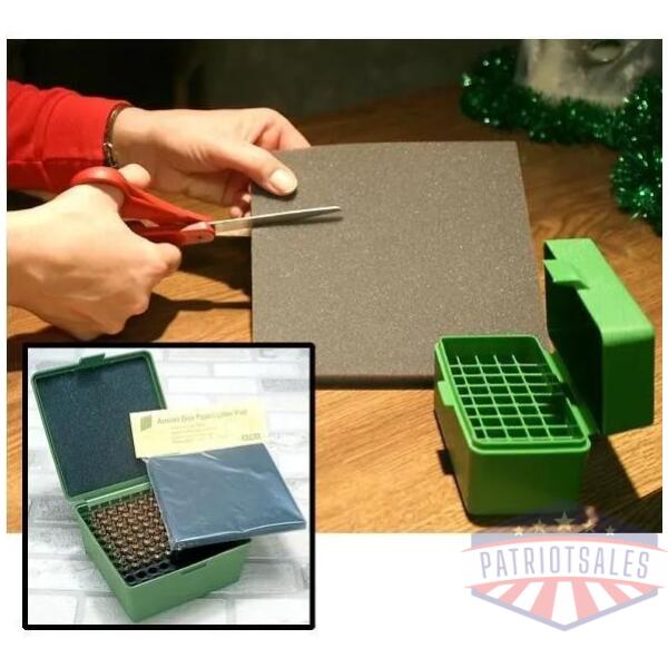 mtm ammunition box foam liner dark grey