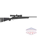 mossberg patriot super bantam combo rifle .243 win 5rd 20" fluted barrel synthetic stock 3-9x40mm scope