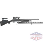 mossberg 500 field/deer combo shotgun 20ga 5rd capacity 24" & 26" barrels w/2.5x20 scope