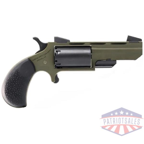 naa green huntsman conversion handgun .22 lr/22 wmr 5rd capacity 2" barrel od green/black