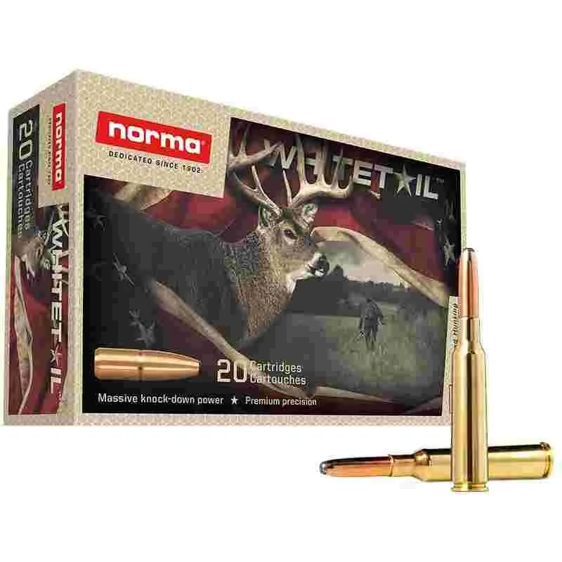 Norma Whitetail Rifle Ammunition 6.5X55 Se 156Gr Psp 2559 Fps 20/Ct Norma whitetail rifle ammunition 6. 5x55 se 156gr psp 2559 fps 20/ct