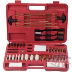 outers 62 piece universal blow molded gun cleaning kit
