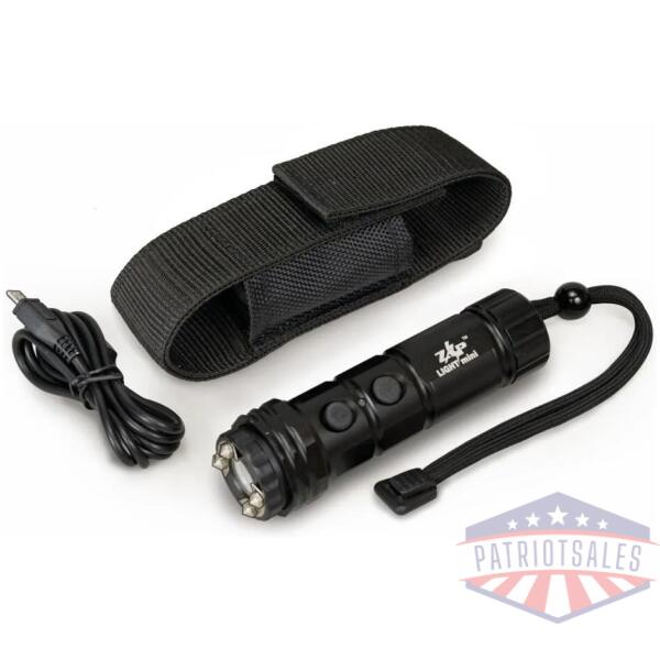 zap light mini - 800000 volt zap stun gun & rechargeable battery