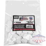 pro-shot 1" round 100% cotton patches 600/ct