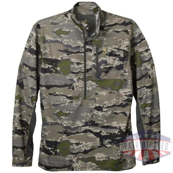 browning early season 3/4 zip shirt ovix m
