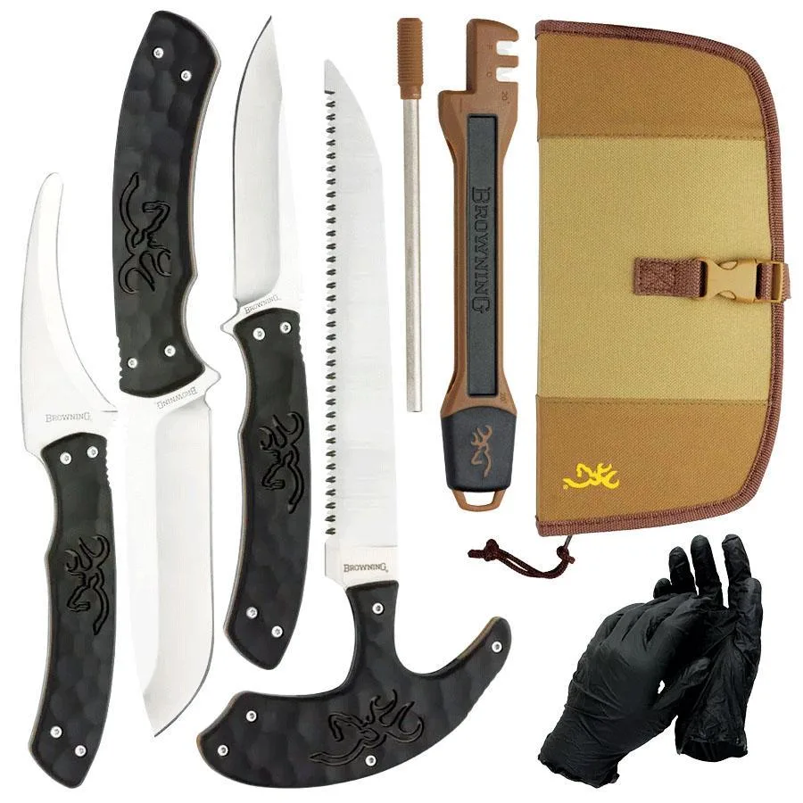 Browning Primal Series 6-Piece Field Dressing Kit Browning primal series 6-piece field dressing kit