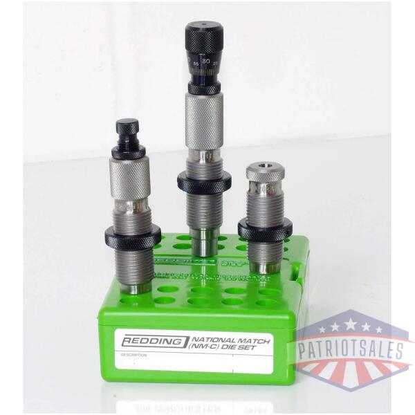 redding type s-match bushing neck die set .223 valkyrie