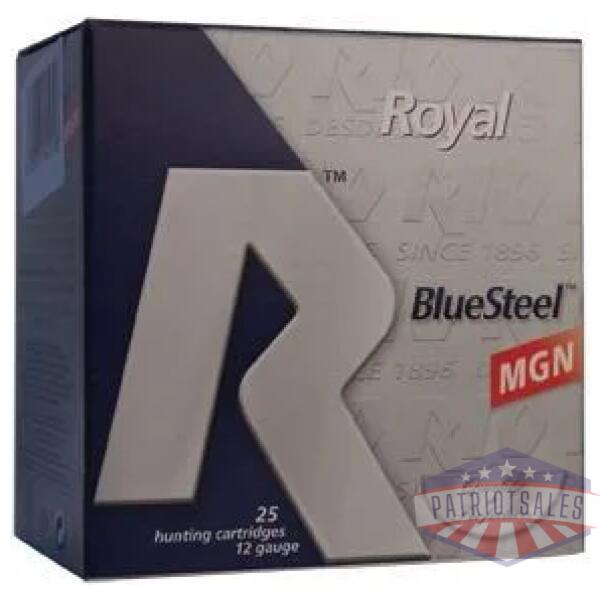 rio royal blue steel 12ga 3" 1-1/8oz #4 25/box