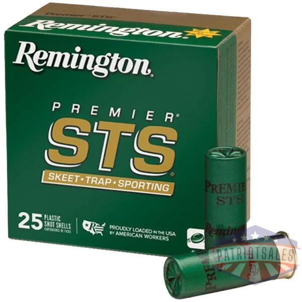 remington primer sts target shotshells 12ga  2-3/4 in 1-1/8oz #9 1145 fps 25/ct