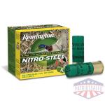 remington nitro-steel high velocity magnum shotshell 12ga 3" 1-3/8oz #4 1300 fps 25/ct