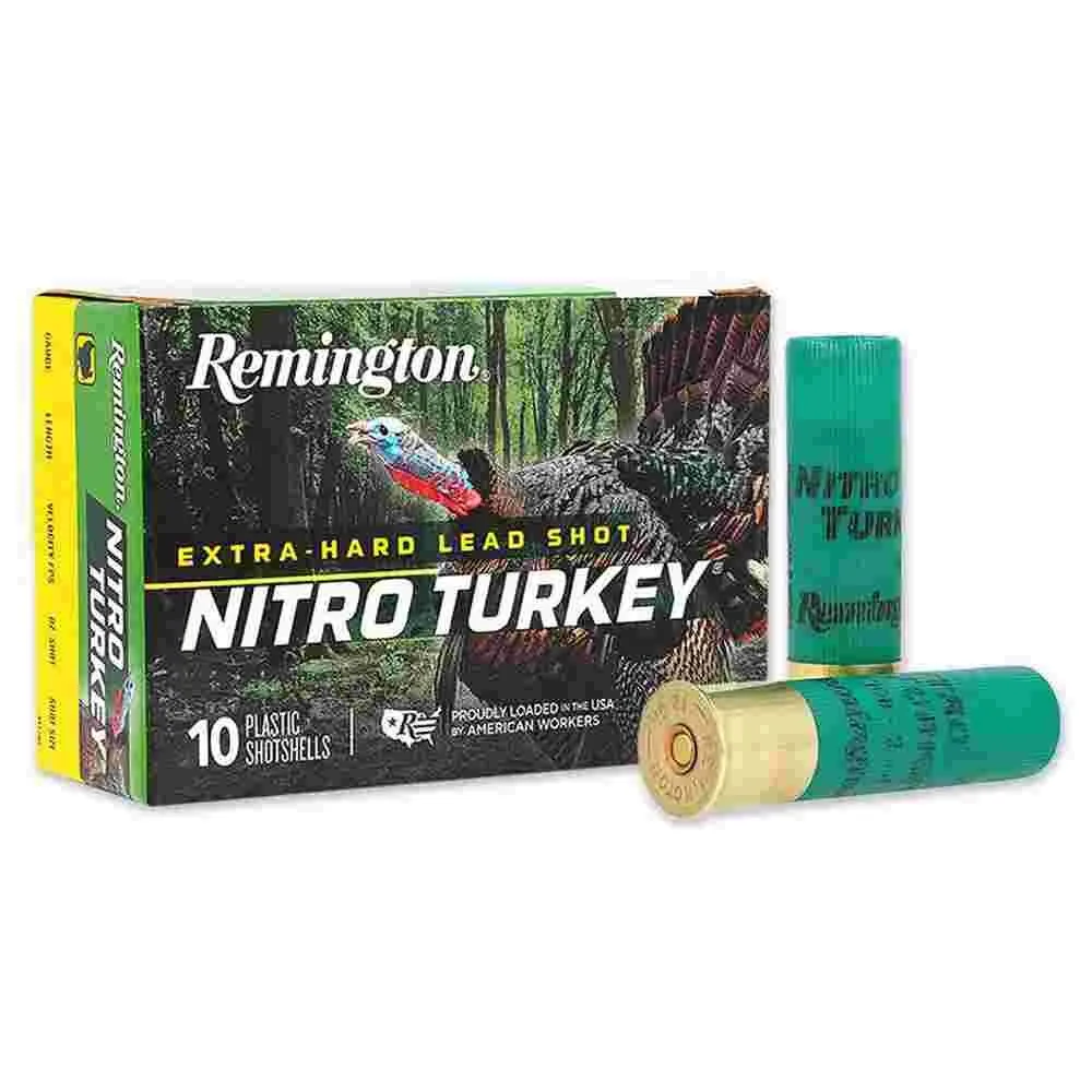 Https3A2F2Fmedia.chattanoogashooting.com2Fimages2Fproduct2Frt266882Frt26688.Webp Remington nitro turkey loads 12 ga 2-3/4 in 1-1/2 oz #5 1260 fps 10/ct - image 1