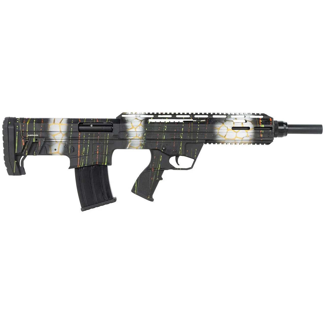 Sds Arms Tokarev Tbp Bullpup Shotgun 12Ga 3&Amp;Quot; Chamber 5Rd Magazine 18.5&Amp;Quot; Barrel Splatter Camo Sds arms tokarev tbp bullpup shotgun 12ga 3" chamber 5rd magazine 18. 5" barrel splatter camo