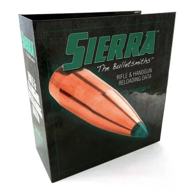 Sierra 2019 6Th Edition Rifle &Amp;Amp; Handgun Reloading Manual Sierra 2019 6th edition rifle & handgun reloading manual