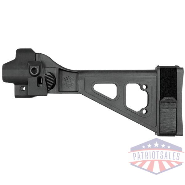 sb tactical sbt5-22 side folding brace for hk mp5 black