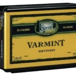 Speer Varmint Soft Point Rifle Bullets .224 cal .224" 55 gr JSP 100/ct