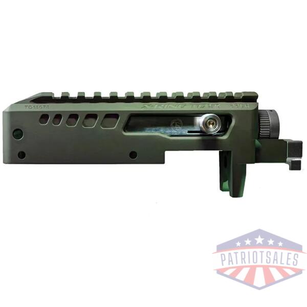 tacsol x-ring takedown vr gen2 receiver matte olive drab