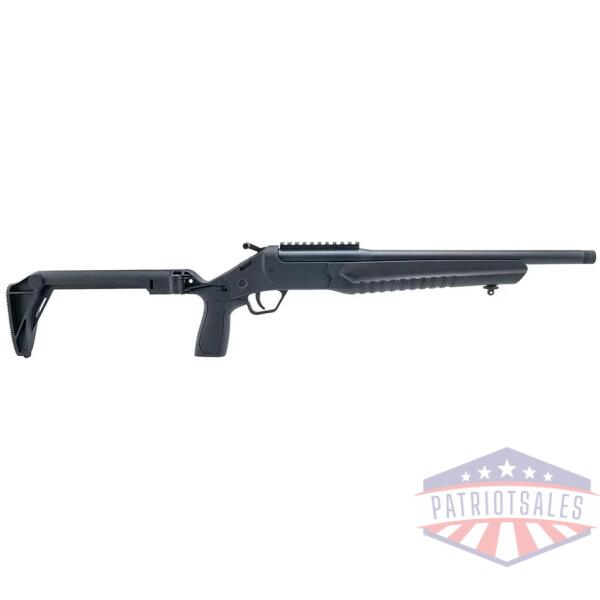 rossi lwc single shot rifle 5.56mm 16.5" barrel black finish folding stock