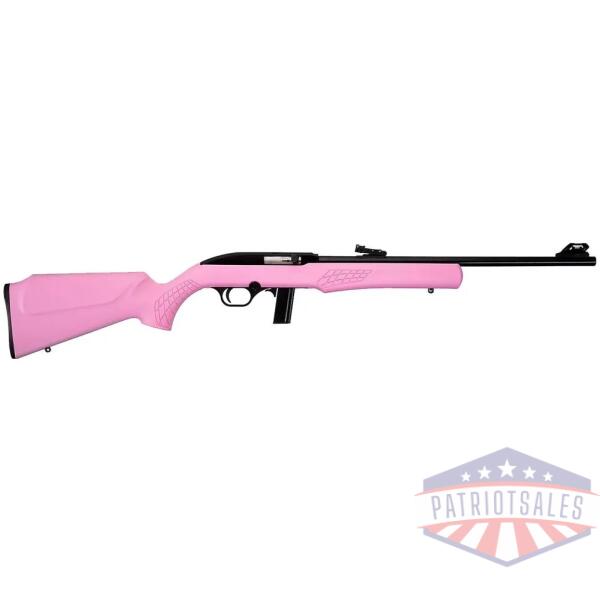 rossi rs22 rifle .22 lr 10rd magazine 18" barrel pink