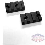 talley 2-piece picatinny rail for winchester model 70 standard caliber .860 rear screw hole spacing