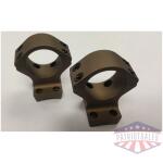 talley browning x-bolt scope mounts 34mm med 20 moa long/magnum burnt bronze
