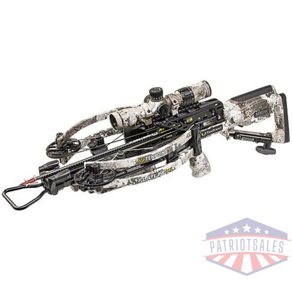 tenpoint flatline 460 acuslide crossbow 460fps evo-x elite camo scope