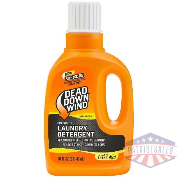 dead down wind laundry detergent unscented - 20oz