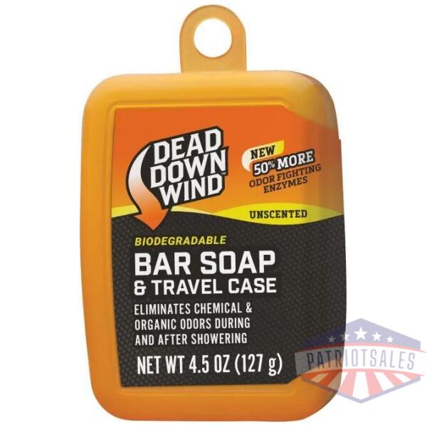 dead down wind bar soap + travel case