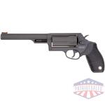 taurus judge magnum handgun .45 colt/.410ga 3" chamber 6.5" barrel matte black engraved frame