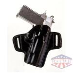 tagua gunleather open top belt holster for colt gov't 1911 5" black right hand