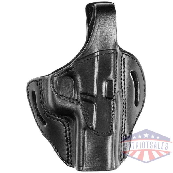tagua tx 1836 holster for most 9/40/45 double stack handguns black rh