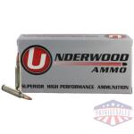 underwood ammo controlled chaos rifle ammunition .223 rem 62gr solid 3100 fps 20/ct